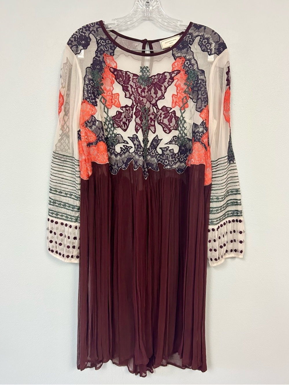 MOULINETTE SOEURS 💃 Anthro—Eastberry Lace Cocktail Dress - Size 14